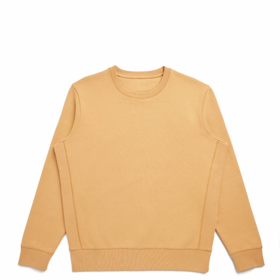 Camel Heavyweight Organic Brushed Crew