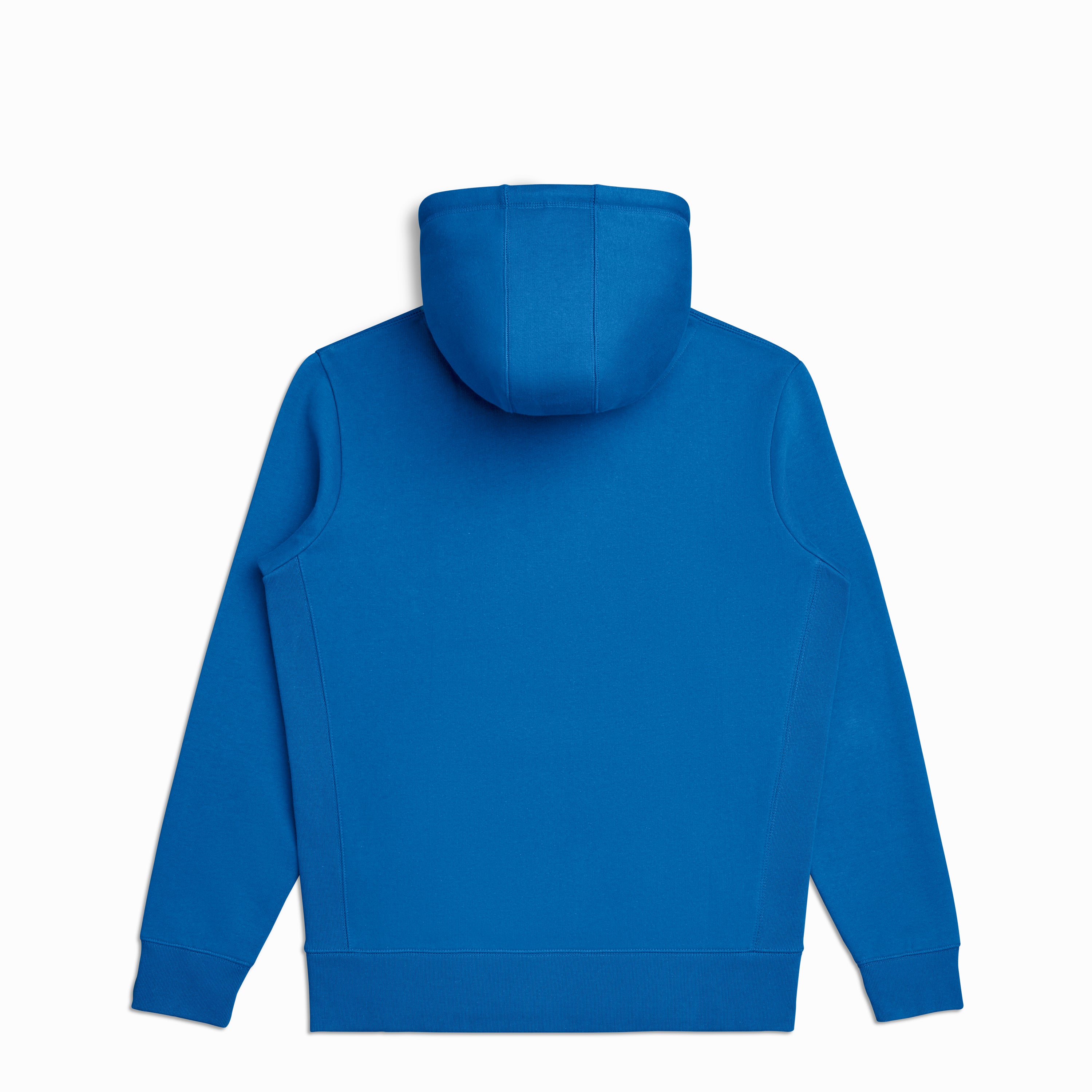 French Blue Heavyweight Organic Brushed Hood
