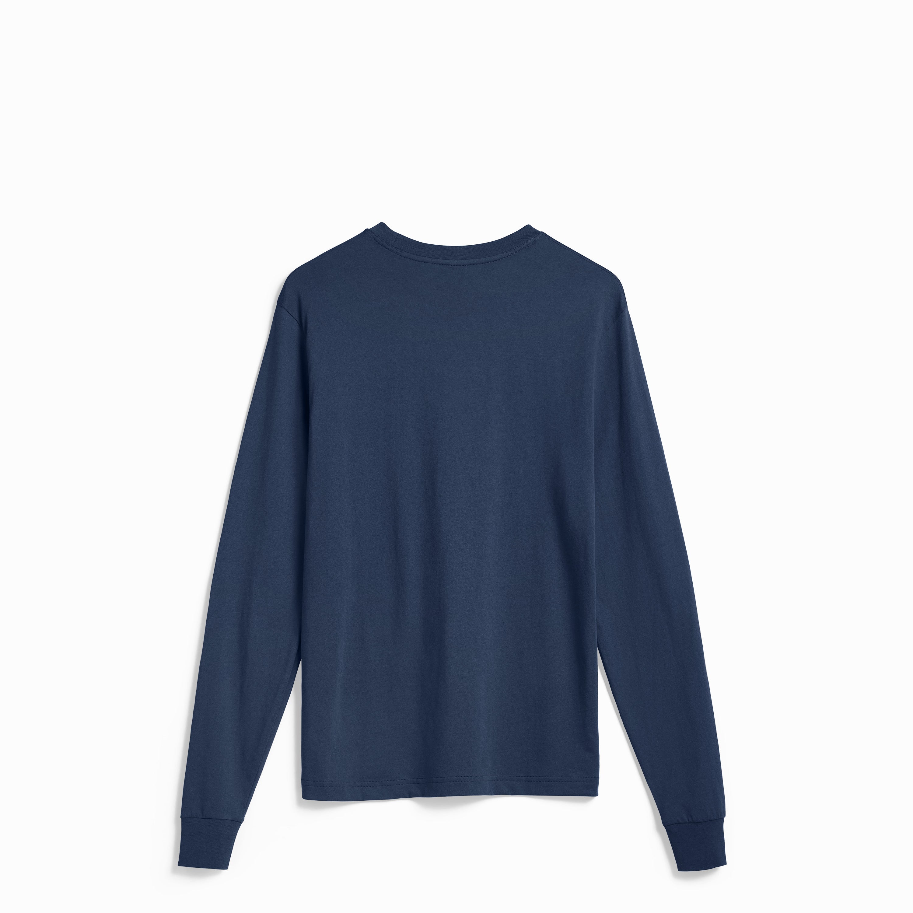 Ocean Navy Midweight Supima Long Sleeve Tee