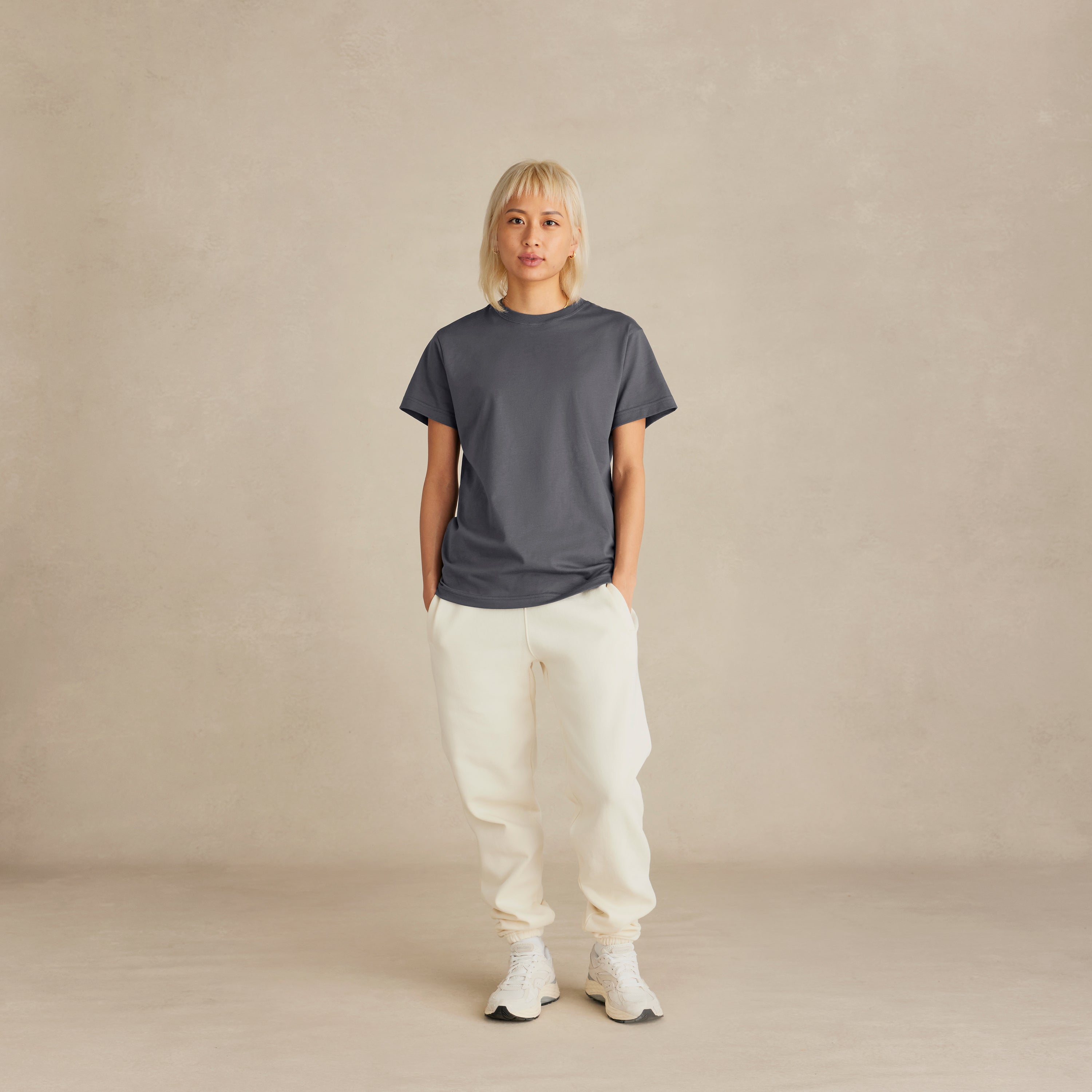 Slate Midweight Supima Tee