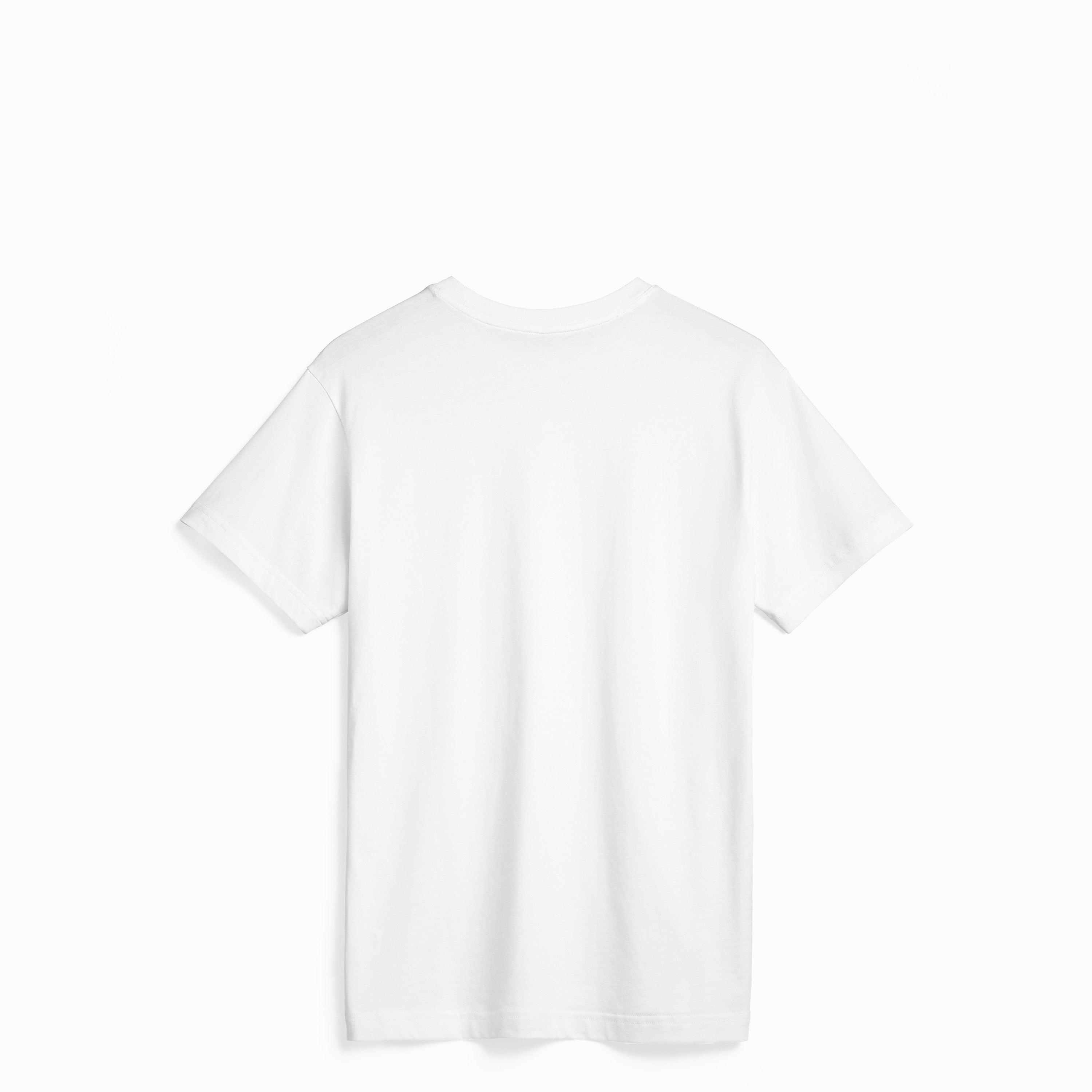 White Midweight Supima Tee