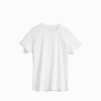 Women's White Midweight Supima Tee
